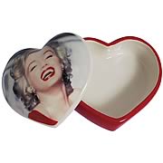 Marilyn Monroe Red Dress Trinket Box